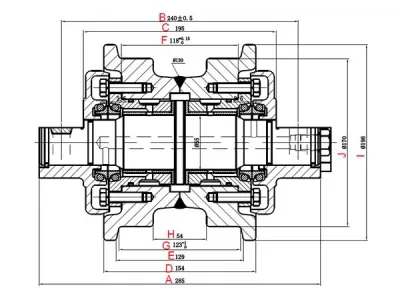 D31 Track roller