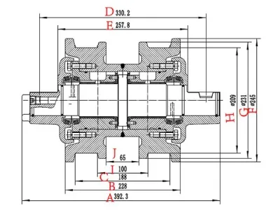 D6D Track roller