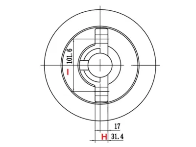 D5H Track roller
