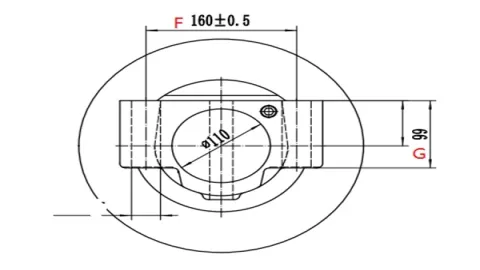 ZX870 Track roller