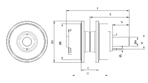 Carrier Roller for Komatsu D85EX-15 Bulldozer
