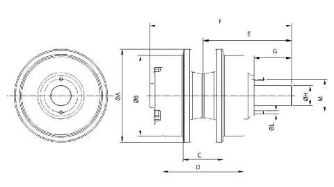 Carrier Roller for Komatsu D39 Bulldozer