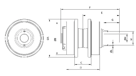 Carrier Roller for Komatsu D31 Bulldozer
