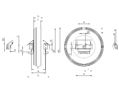 Idler for Komatsu D85 Bulldozer