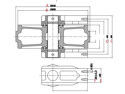 Idler for Volvo EC700 Excavator