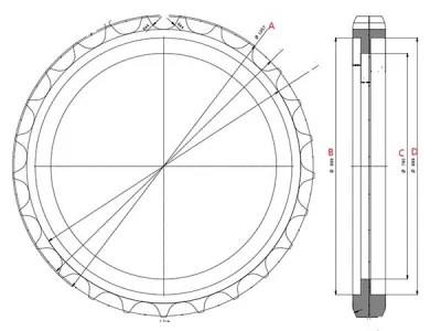 Sprocket for Komatsu PC800 Excavator